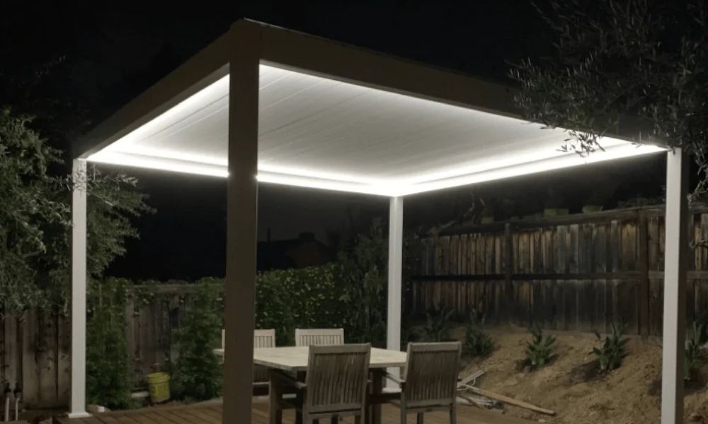 Outdoor Pergola Lighting Ideas for Ambiance