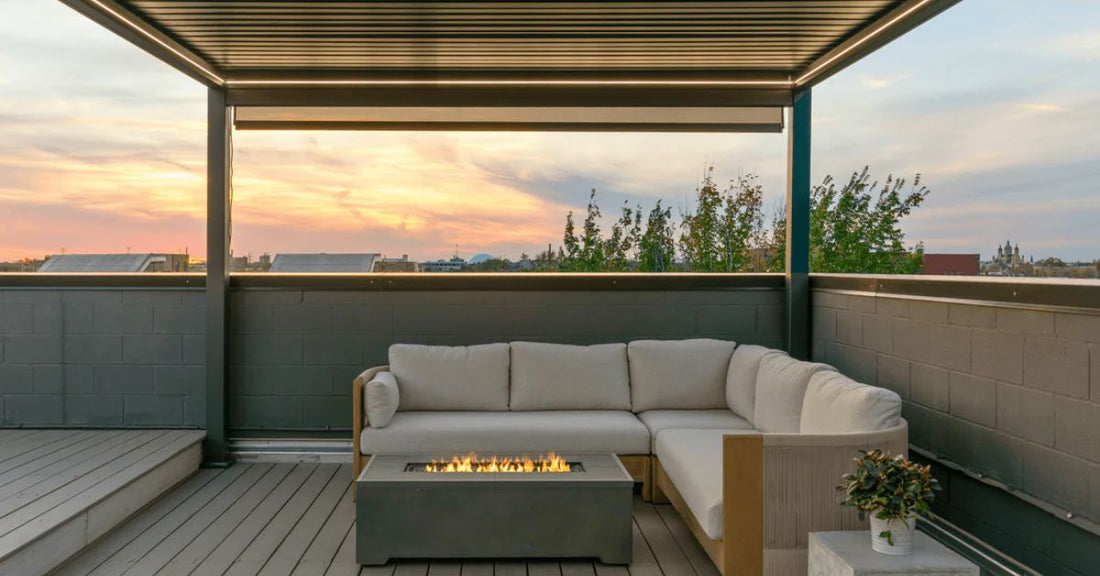 Can You Use a Firepit Under Your Pergola?