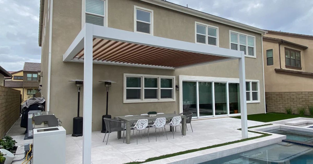 Benefits of Adding a Louvered Pergola to Your Living Space