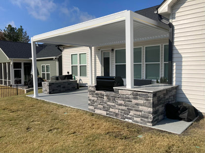 Villa Pergola 2.0 - Motorized Louver w/ Lighting