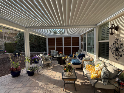 Premium Sliding Shutter - Villa Pergola