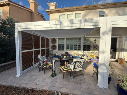 Premium Sliding Shutter - Villa Pergola