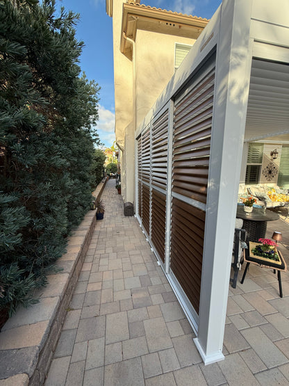 Premium Sliding Shutter - Villa Pergola